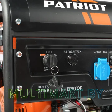 Бензиновый генератор Patriot GP 8210AE картинка 7
